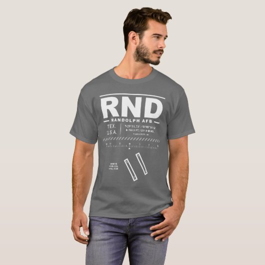 Randolph Air Force Base RND Tシャツ (正面フル)