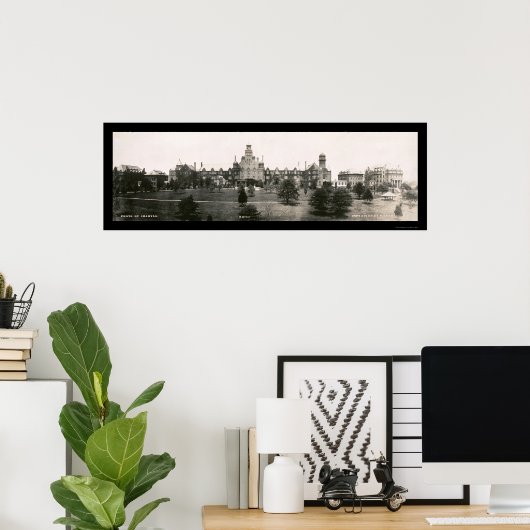 Randolph Macon College写真1907 ポスター (ホームオフィス)