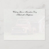 Random Act of Kindessはがき – トラック ポストカード (裏面)