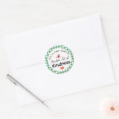 Random Act of Kindness 名刺 | お礼のお返しに ラウンドシール (封筒)