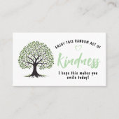 Random Act of Kindness Card | Kindness Tree Mini  名刺 (正面)