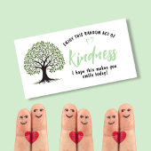Random Act of Kindness Card | Kindness Tree Mini  名刺