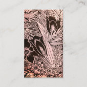 Random Act of Kindness Pay it Forward Floral 名刺 (正面)