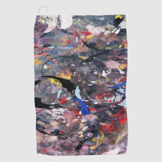 random art ゴルフタオル (正面)