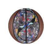 random art ミニバスケットボール (縦)