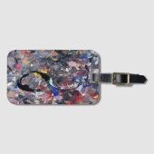 random art ラゲッジタグ (正面横)