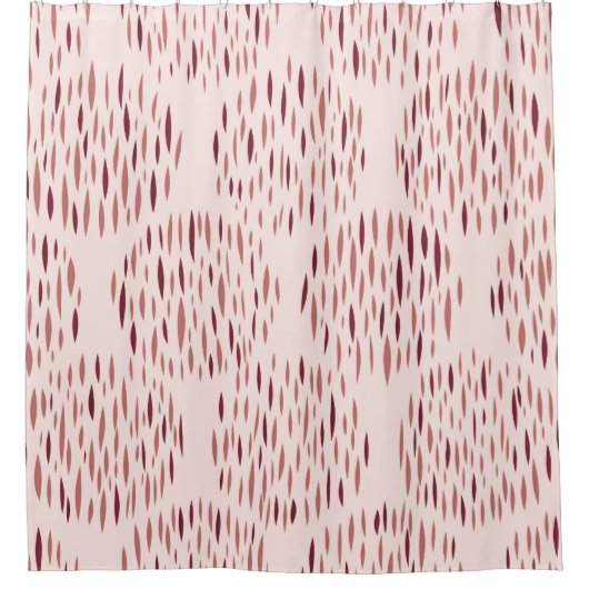 Random geometric background. Seamless pattern. Vin シャワーカーテン (正面)
