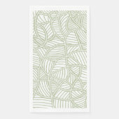 Random Leaf Mosaic Pale Green (正面)