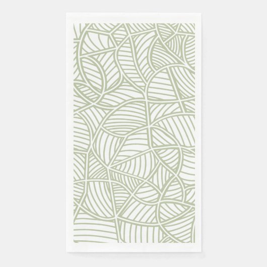 Random Leaf Mosaic Pale Green (正面)