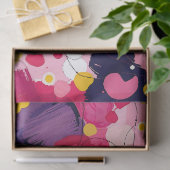 "Random Love Thoughts" - Colourful Abstract 薄葉紙 (ギフト)