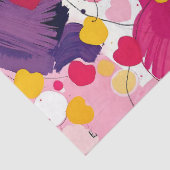 "Random Love Thoughts" - Colourful Abstract 薄葉紙 (詳細)