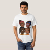 Randomsのユニセックスなティー Tシャツ (正面フル)
