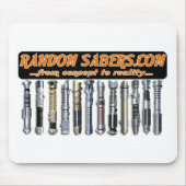 Randomsabers Mouspad マウスパッド (正面)