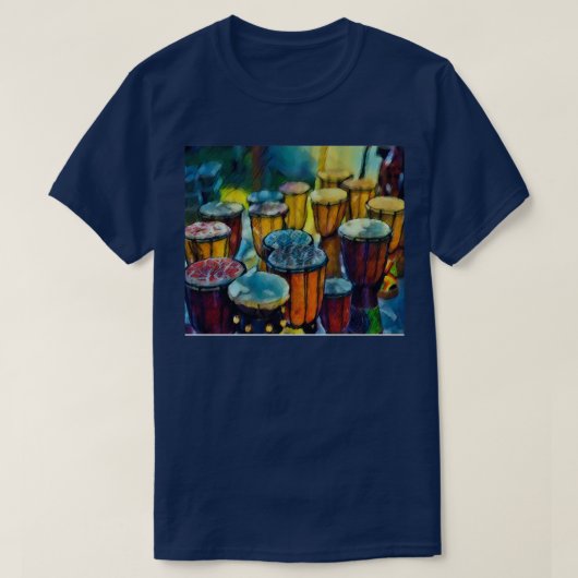 RanDrums Congasあなたのビートを選択 Tシャツ (デザイン正面)