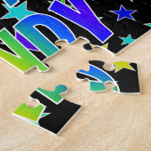 「RANDY」名、おもしろい「ハッピーバースデー」 ジグソーパズル (側面)