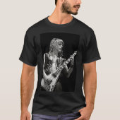 Randy Rhoads Art  Heavy Metal Hard Rock Premium  C Tシャツ (正面)
