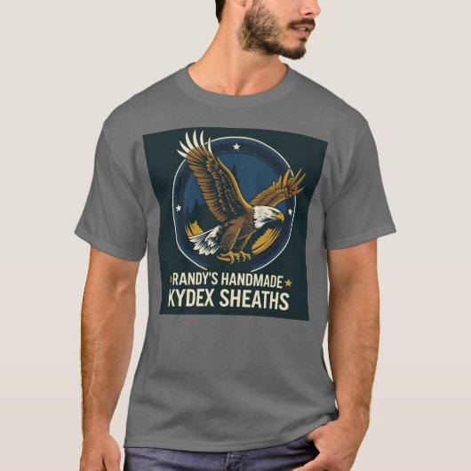 Randy's Knives and Kydexのロゴ Tシャツ (正面)