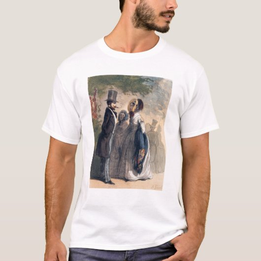 Ranelaghの庭への規則的な訪問者 Tシャツ (正面)