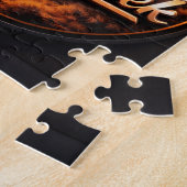 Range geek western style logo jigsaw ジグソーパズル (側面)