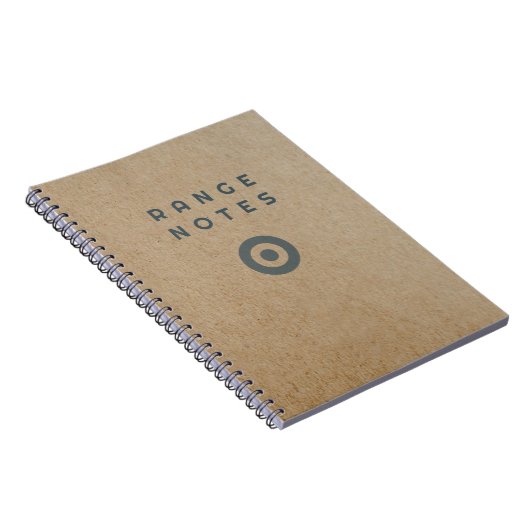 Range Notes - Shooting Range Logbook ノートブック (右側)