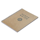 Range Notes - Shooting Range Logbook ノートブック (左側)