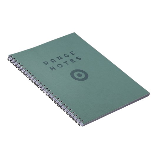 Range Notes - Shooting Range Logbook ノートブック (右側)