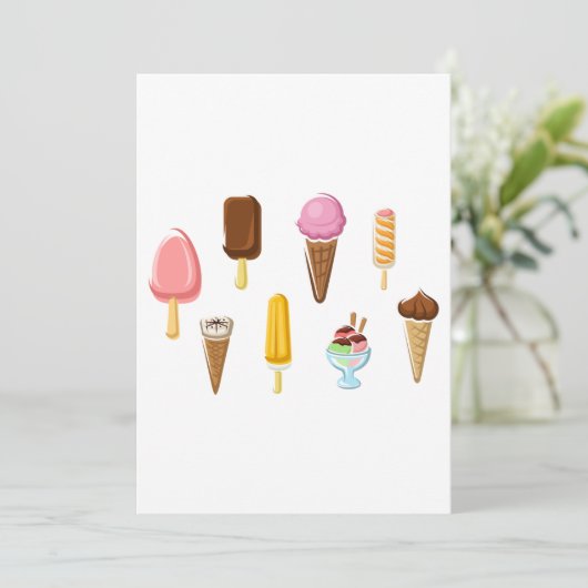 Range Of Ice Creams 招待状 (スタンド正面)