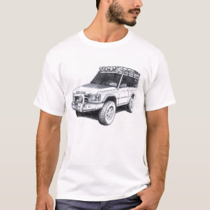 Range Roverのトラックの芸術 Tシャツ