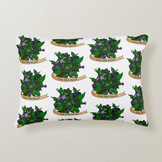 Ranger Dice Design アクセントクッション (正面)