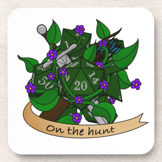 Ranger Dice Design コースター (正面)