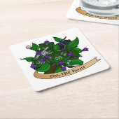 Ranger Dice Design スクエアペーパーコースター (アングル)