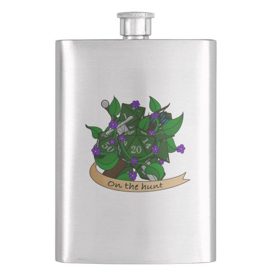 Ranger Dice Design フラスク (正面)