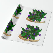 Ranger Dice Design ラッピングペーパー (アンロールド)