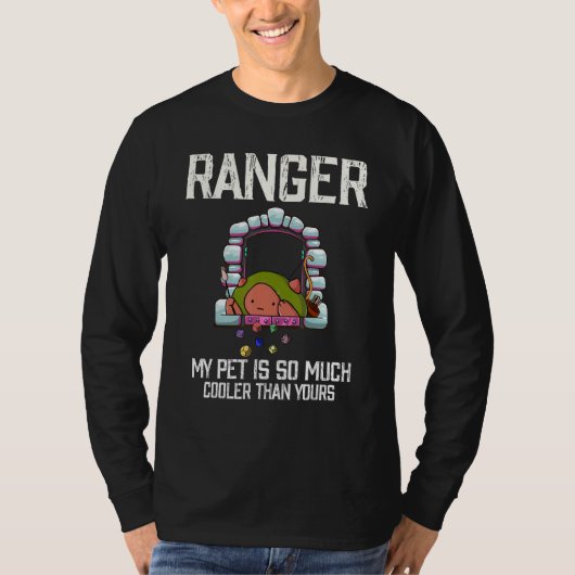 Ranger My pet is so much cooler than yours 1 Tシャツ (正面)