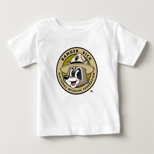 Ranger Rick | Ranger Rick Logo ベビーTシャツ (正面)