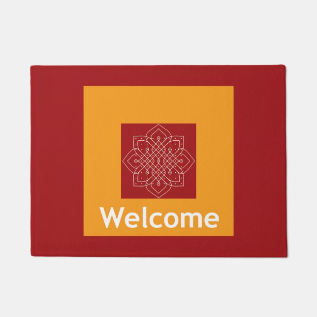 Rangoliのドア・マット ドアマット (正面)