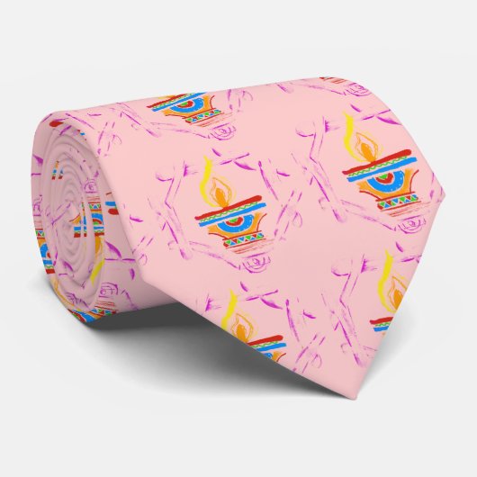 Rangoli Deepak ネクタイ (ロール)