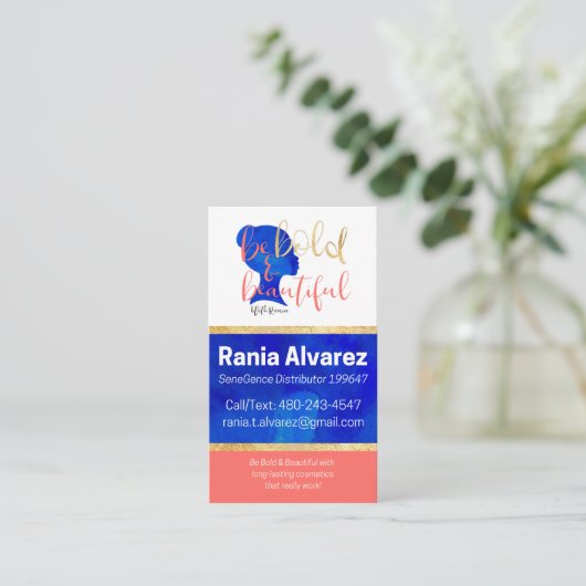 Raniaのために確保される 名刺 (スタンド正面)