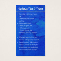 RaniaLipSenseアプリケーションおよびヒントカード用に予約