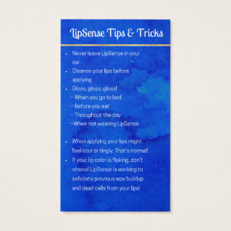 RaniaLipSenseアプリケーションおよびヒントカード用に予約