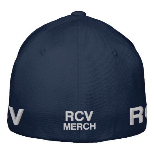 Ranked Choice Voting 刺繍入りキャップ (裏面)