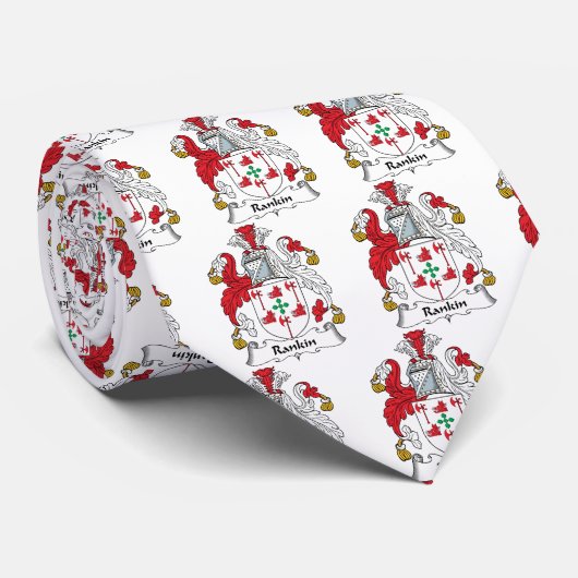 Rankinの家紋 ネクタイ (ロール)