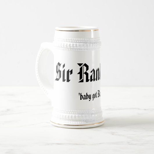 Ranksalot ビールジョッキ (正面左)