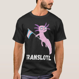 rans axolotlランセクシャルメキシコのサラマンダーLGB Tシャツ
