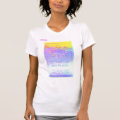 RANS metal sticker T-shirt. P040006Y003DGTL White Tシャツ (正面)