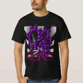 RANS Pop Out T-shirt    P040007Y003AME Black Tシャツ