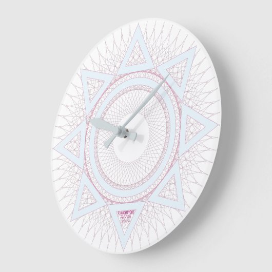 RANS Wall Clock. P140001Y003 ラージ壁時計 (傾斜)