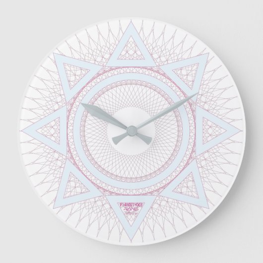 RANS Wall Clock. P140001Y003 ラージ壁時計 (正面)