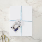 Rant Cartoonホワイトギフトラベル ギフトタグ (より糸付き)