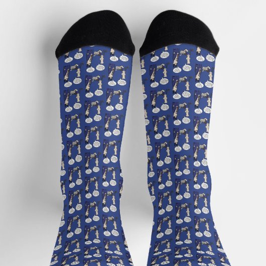 Rant Cartoon Socks ソックス (上部)
